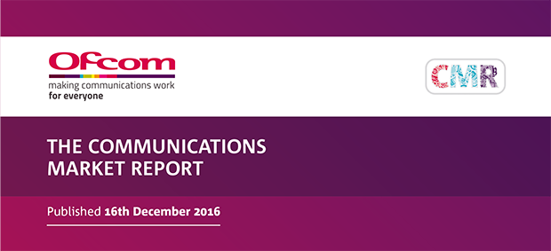 OFCOM International Communications Market Report 2016